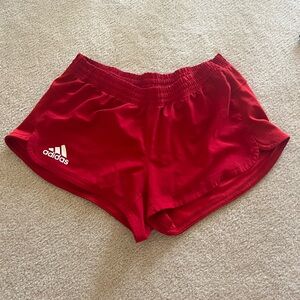 Adidas Red Shorts